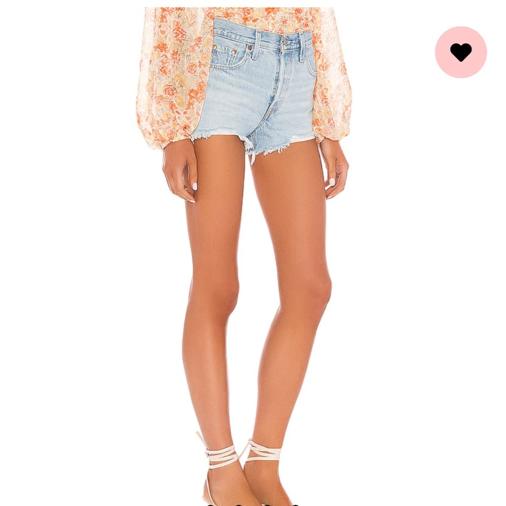 Levi’s 501 shorts in Luxor heat